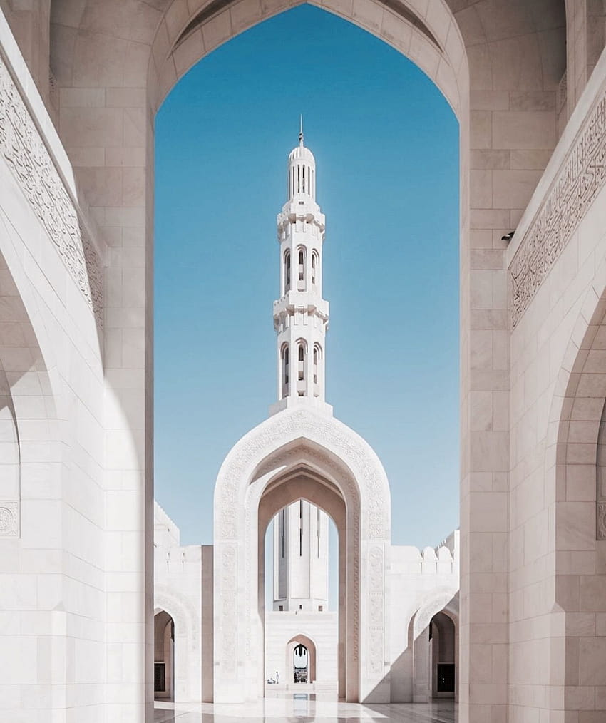 Sultan Qaboos Grand Mosque, Muscat, Oman amazing Muscat in 2020 HD phone wallpaper