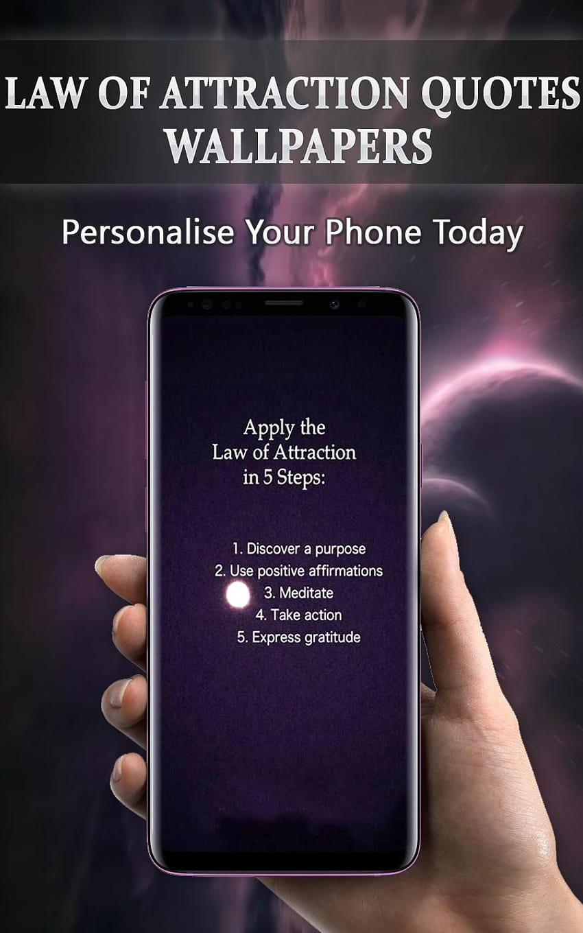 Kutipan Law Of Attraction untuk Android wallpaper ponsel HD