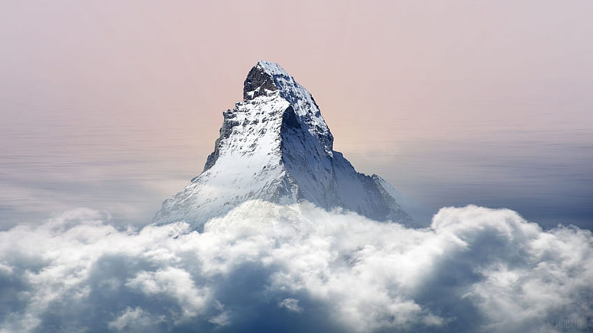 352736 Cloud, Mountain, Peak, mountain peak HD wallpaper