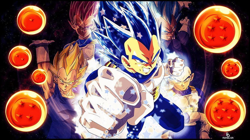 Majin Vegeta Ssj2 1 by  on @DeviantArt