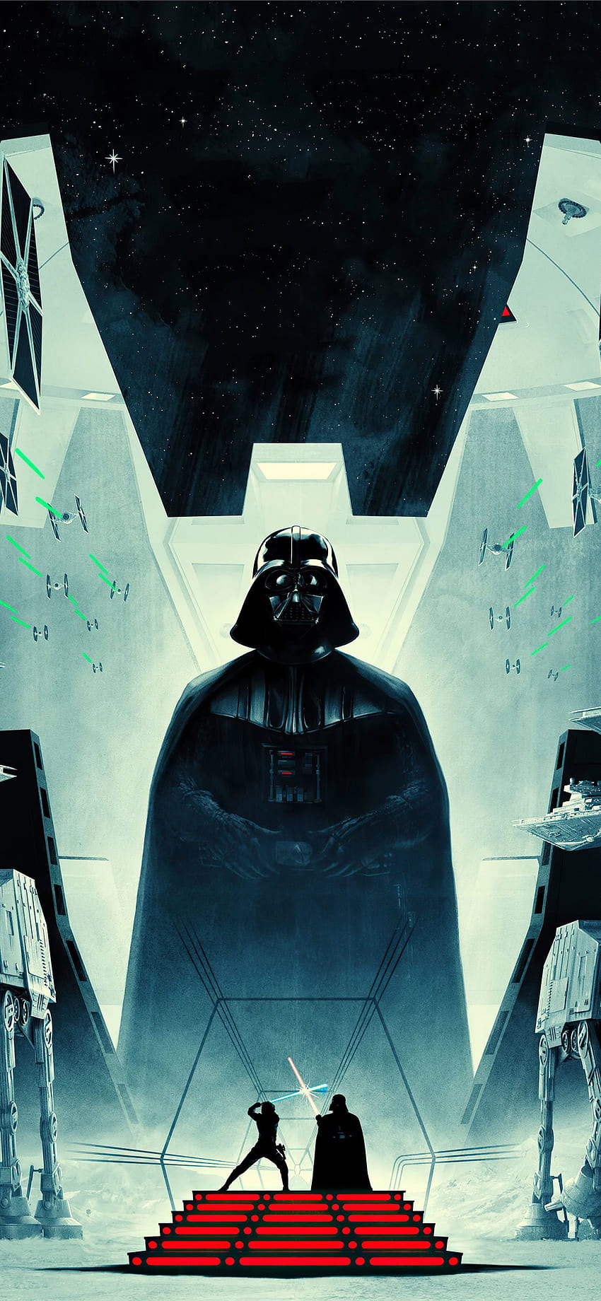 Dark Vador Art Fonds d'écran - Esthétique Star Wars Fond d'écran iPhone