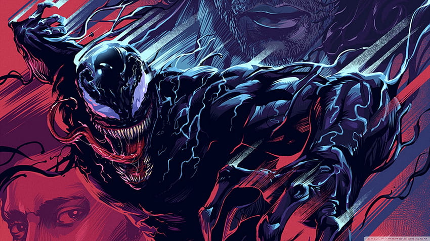 4K Venom Blade Wallpaper