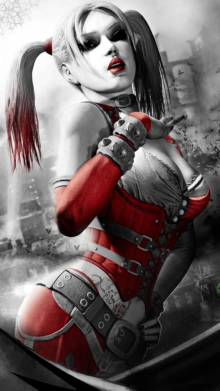 Pin on Android, harley quinn and batman android HD phone wallpaper