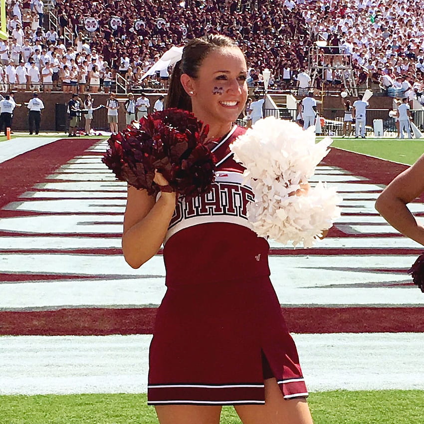GET FIRED UP, mississippi state cheerleaders HD phone wallpaper