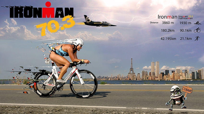 로고 > Ironman Triathlon 로고 HD 월페이퍼
