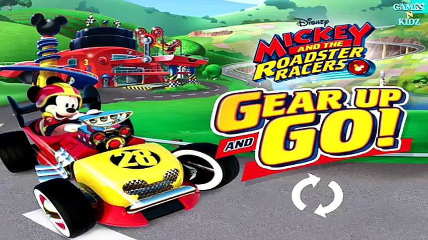 Mickey i Roadster Racers: Gra wyścigowa Przygotuj się i ruszaj Tapeta HD