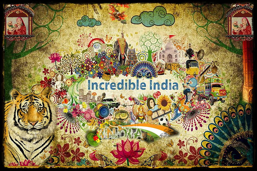 信じられないほどのインド、インドの文化 高画質の壁紙