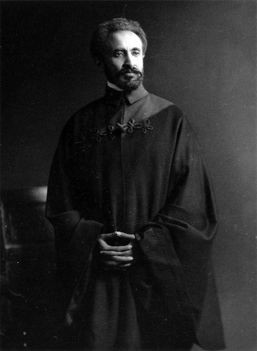 Oszałamiająca Haile Selassie I, cesarz Etiopii Tapeta na telefon HD