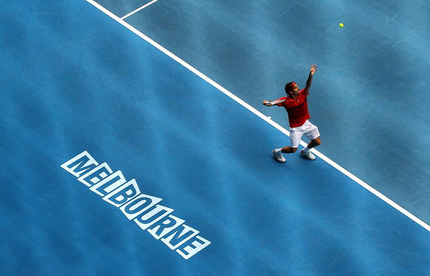 Клуб на феновете на тениса: Роджър Федерер, Роджър Федерер Australian Open HD тапет