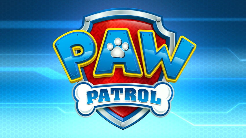 Paw Patrol Logo HD wallpaper