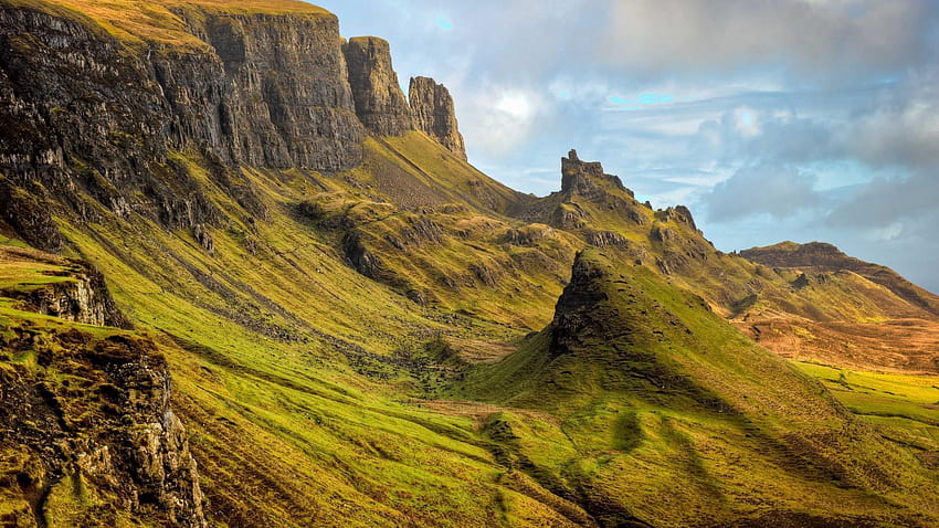 Landscapes hills scotland isle of skye meh HD wallpaper