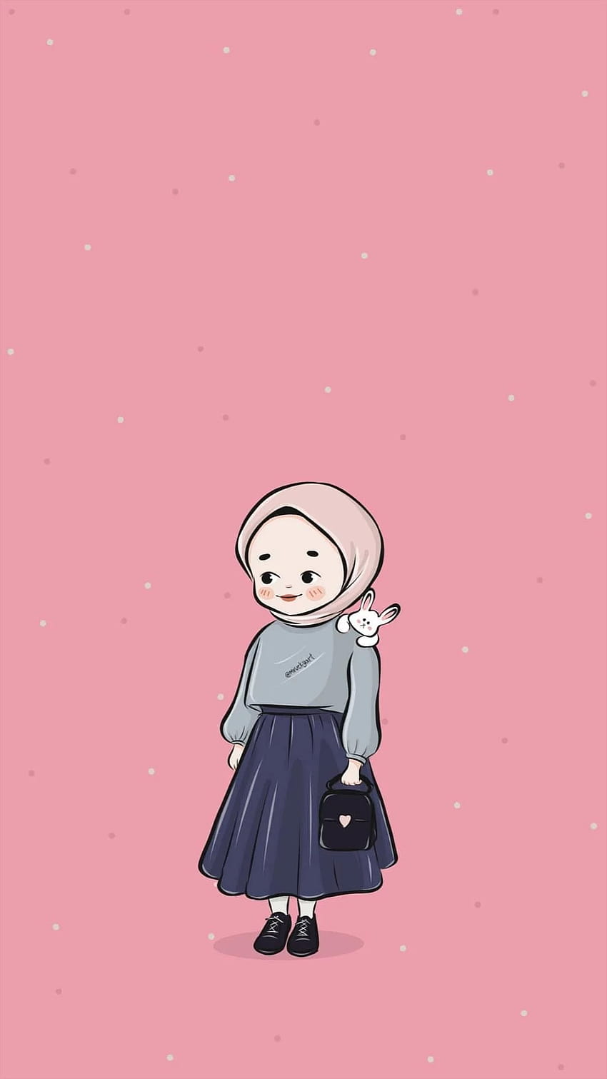 Pin oleh Nurlita di anime muslimah, cute anime hijab girl wallpaper ponsel HD