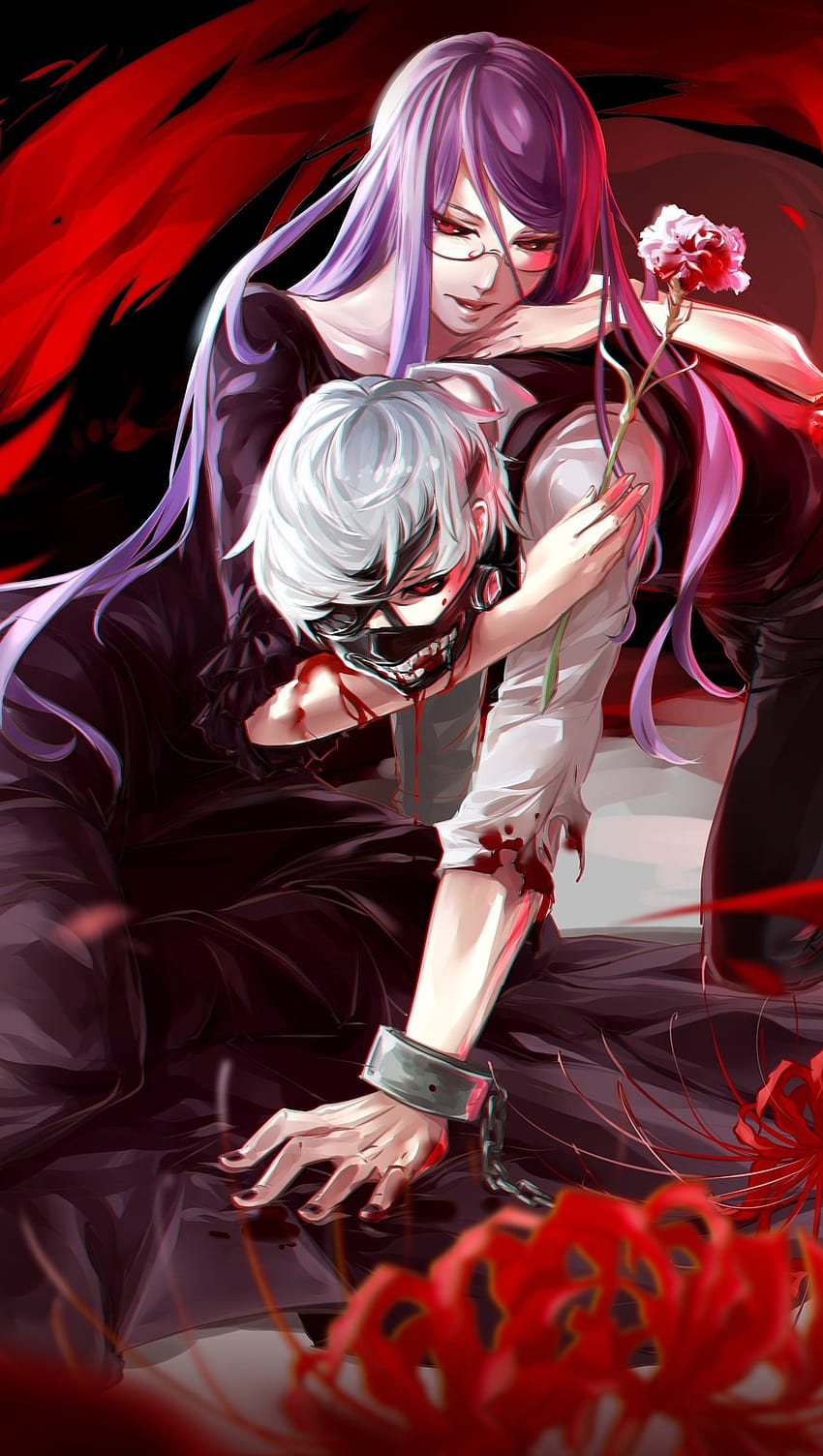 100+] Tokyo Ghoul Characters Wallpapers | Wallpapers.com