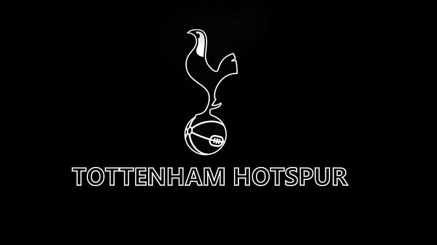 Piłka nożna, Spurs, Tottenham Hotspur, Tottenham, ostrogi ciemne tło Tapeta HD