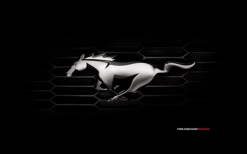 Ford Mustang Emblem HD Wallpaper - WallpaperFX