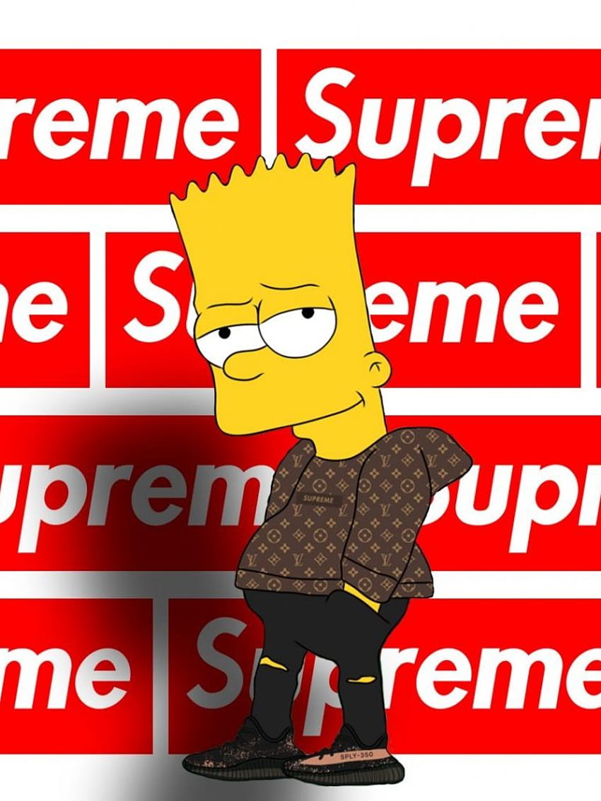 Supreme Bart Simpson Top Supreme Bart, iphone simpson HD phone ...