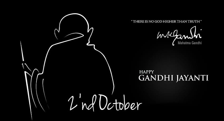 Gandhi Jayanti Quotes October 2, gandhi quotes HD wallpaper