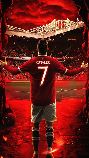 Ronaldo Manchester United Wallpaper 4k 2021  Wallpaperforu