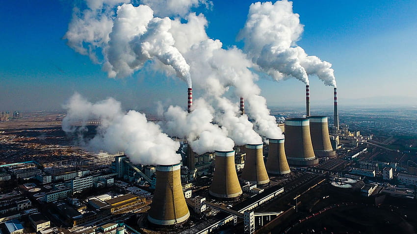 Luftverschmutzung durch die Vietnam-Industrie HD-Hintergrundbild