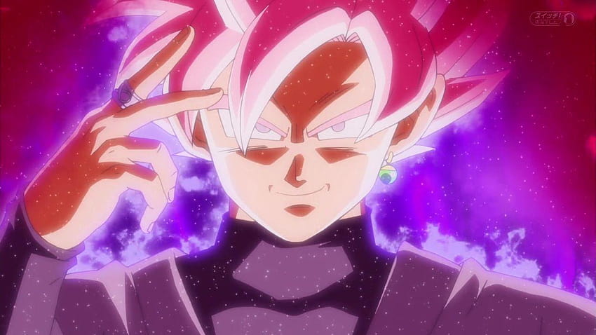 Black Goku dragon ball süper, goku black rose HD duvar kağıdı
