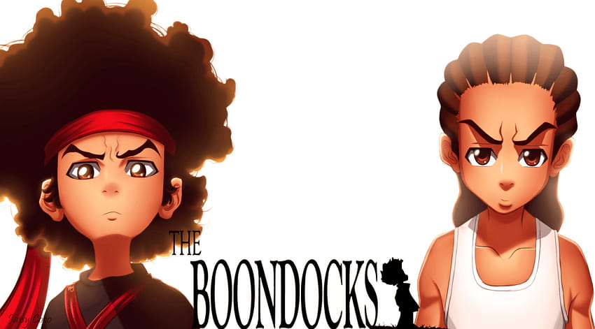 The Boondocks: Huey and Riley man โดย JassyCoCo, the boondocks ฮิวแมน วอลล์เปเปอร์ HD