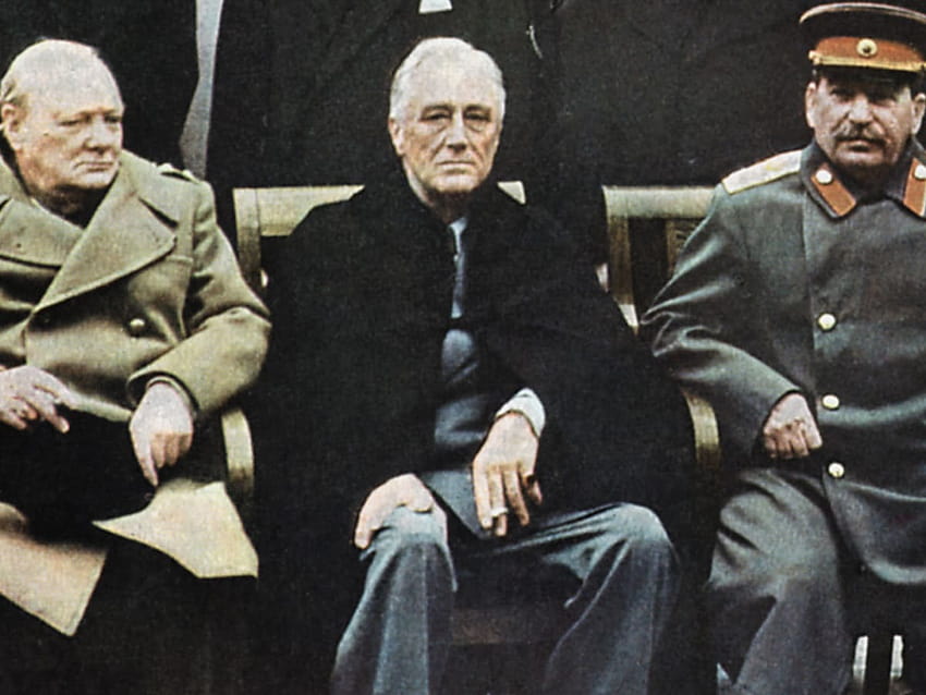 FDR、チャーチル、スターリン: 不安な第二次世界大戦同盟の内部、フランクリン・ルーズベルト 高画質の壁紙