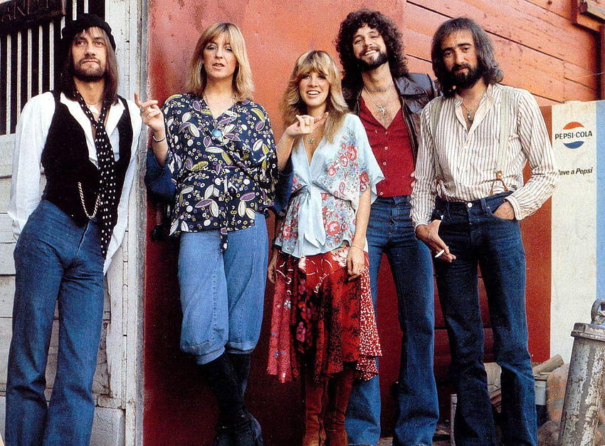Mick, Christine, Stevie, Lindsey, and John. Fleetwood Mac., lindsey buckingham HD wallpaper