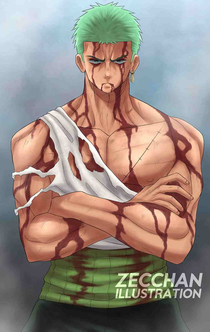 Roronoa Zoro, one, piece, sword, HD phone wallpaper