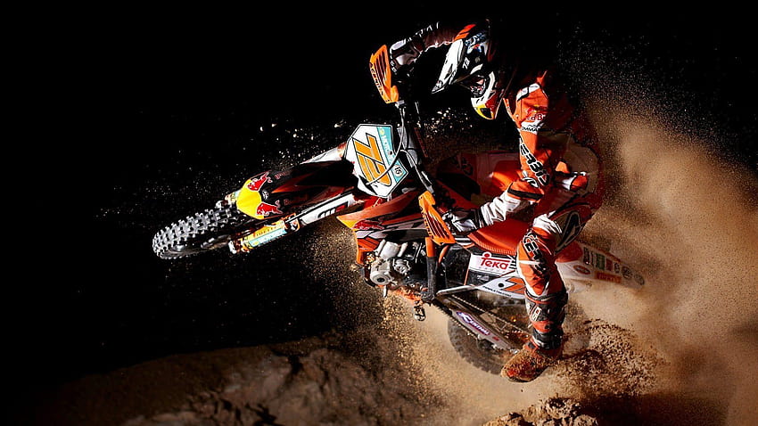 112 Motocross HD-Hintergrundbild