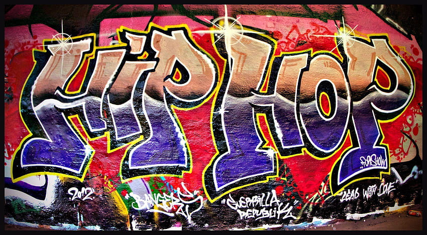 Hip Hop Grafiti, rap grafiti HD duvar kağıdı