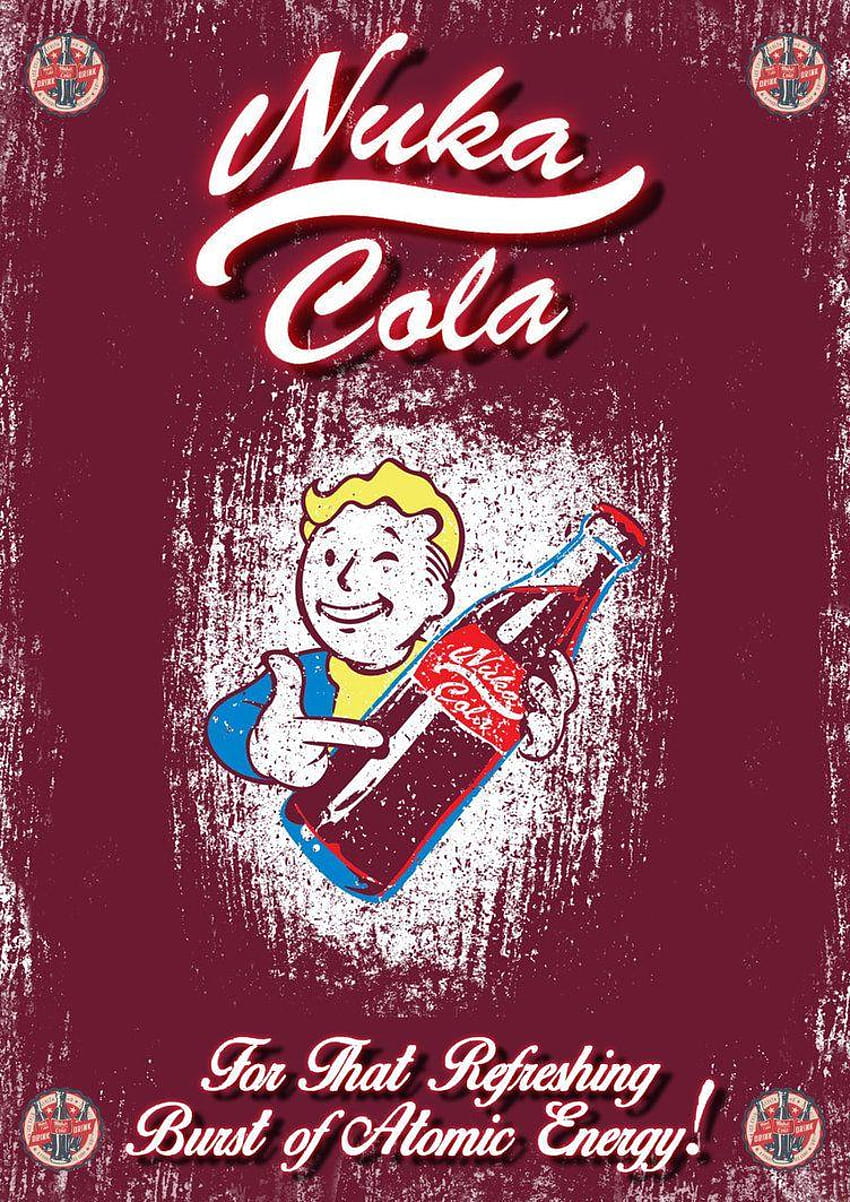 Nuka cola from Fallout by Zinogreon, fallout nuka cola HD phone wallpaper
