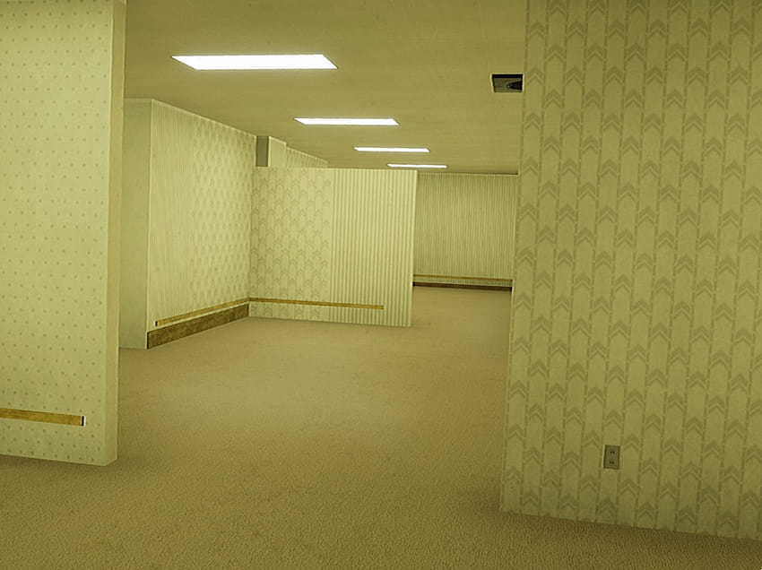 Backrooms Minecraft Recreations, ruang belakang Wallpaper HD