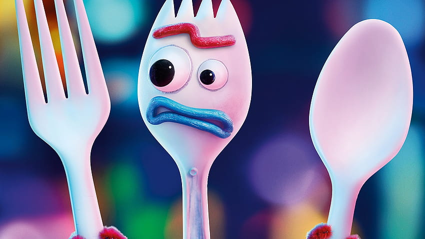 Toy Story 4 Forky HD-Hintergrundbild
