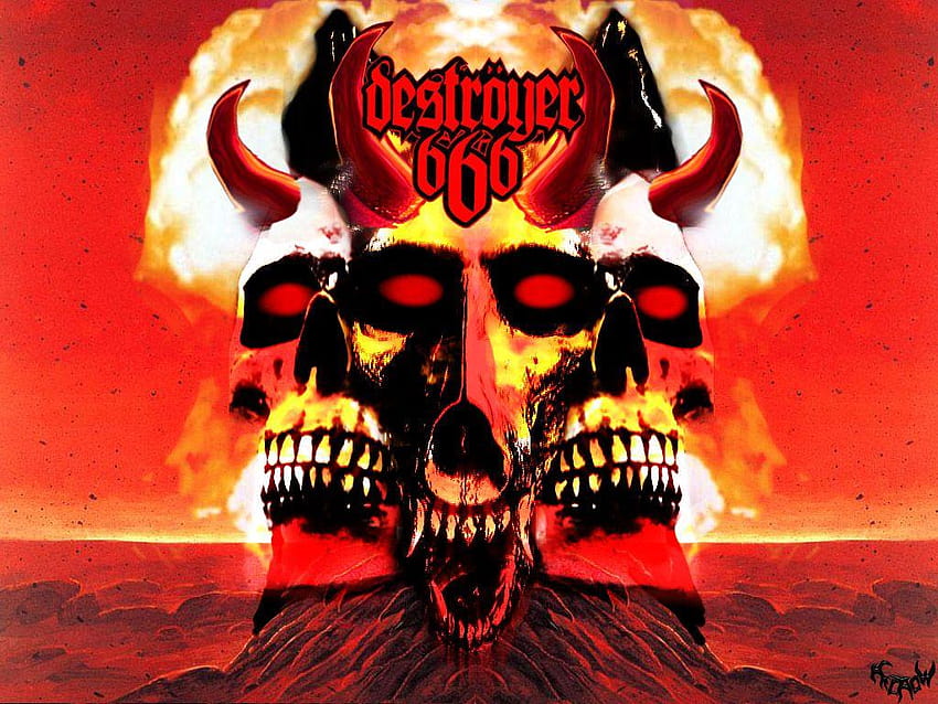 DESTROYER 666, trash metal HD wallpaper