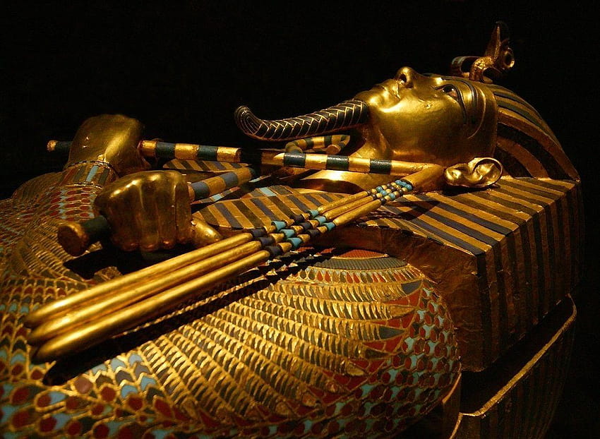 El descubrimiento arqueológico más significativo, tutankamón fondo de pantalla