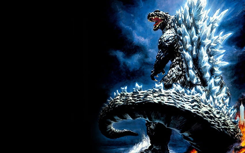 Godzilla / y Mobile &, cara de godzilla fondo de pantalla