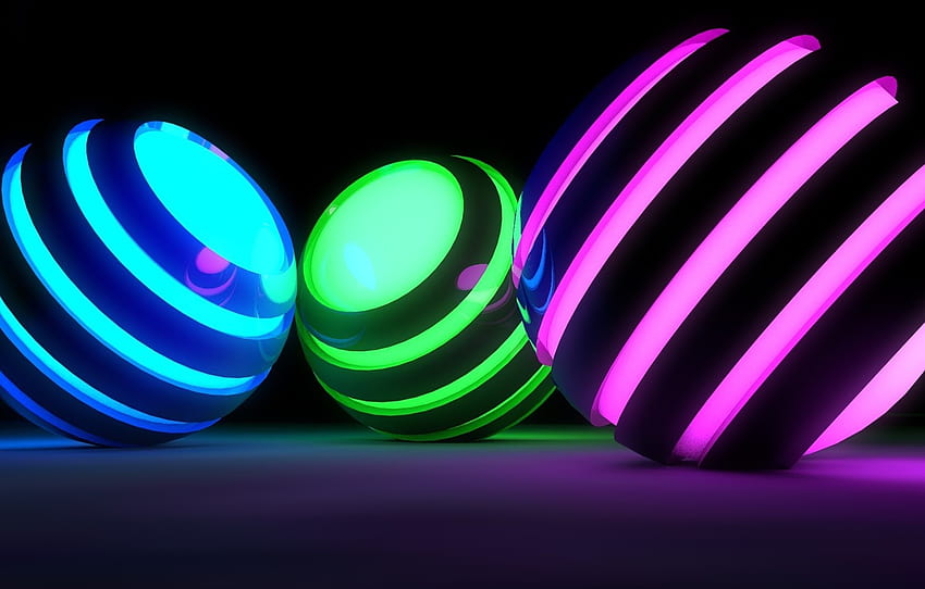 color, surface, strips, reflection, lights, rendering, background, graphics, ball, glow, ring, backlight, sphere, silhouettes, shape, reflections , section рендеринг, glow ring HD wallpaper