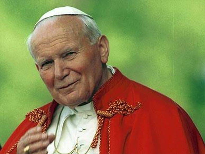 St Yohanes Paulus II, paus john paul ii Wallpaper HD