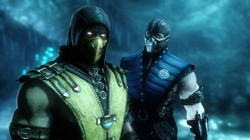 Sub Zero e Scorpion Mortal Kombat, escorpião vs subzero 2021 papel de parede HD