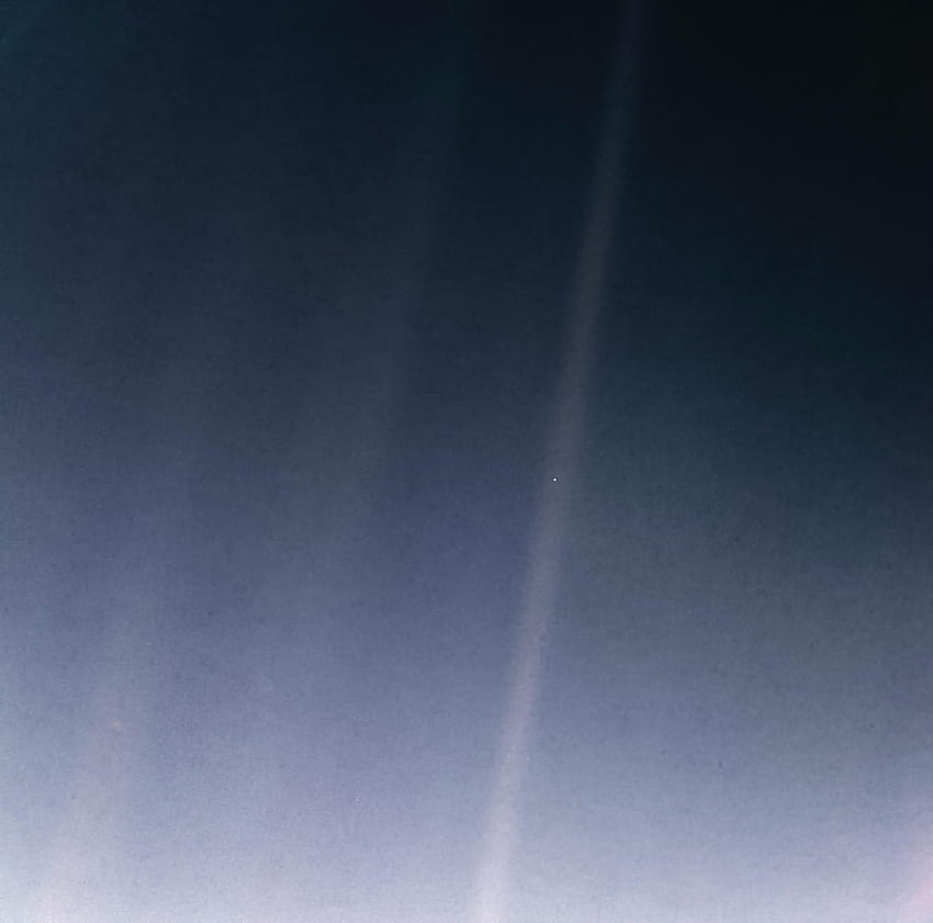 La NASA publie le remasterisé 'Pale Blue Dot' Fond d'écran HD