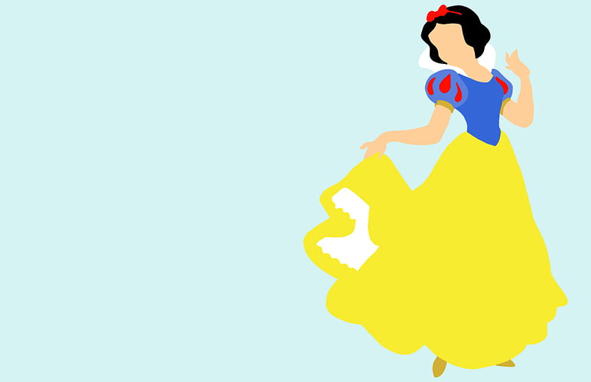 Minimalist Snow White by Krispy365, disney princess minimalist HD wallpaper