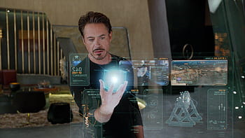 Wallpaper 4k Cyberpunk 2077 Tony Stark Wallpaper