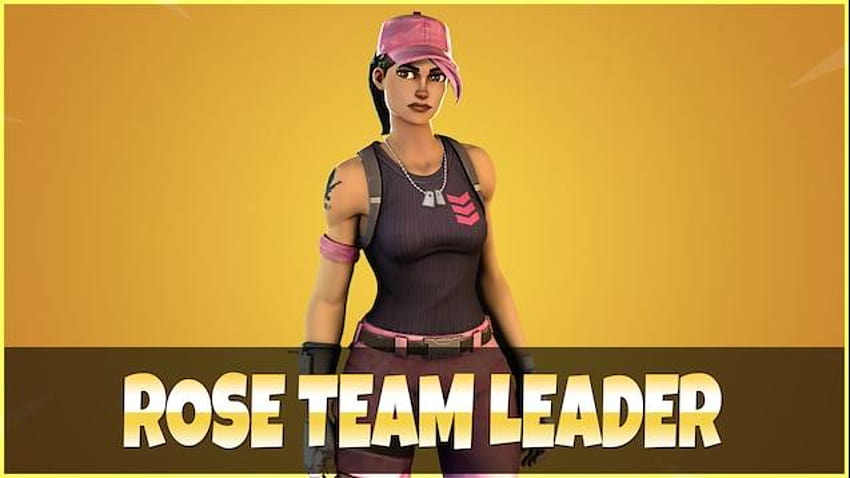 Rose Team Leader Fortnite HD wallpaper