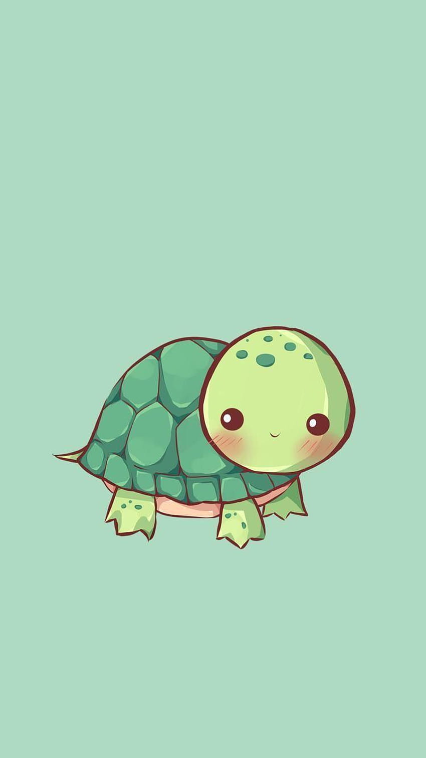 Cute Cartoon Turtle, save the turtles HD phone wallpaper