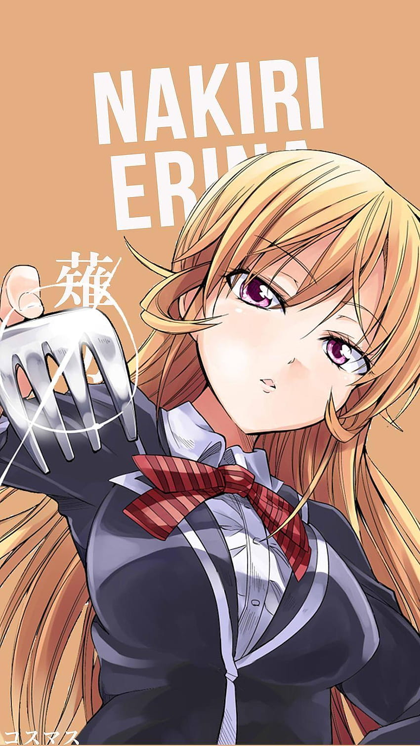 Soma Yukihira Et Erina Nakiri  Parejas de anime, Personajes de anime, Pelo  de chico anime