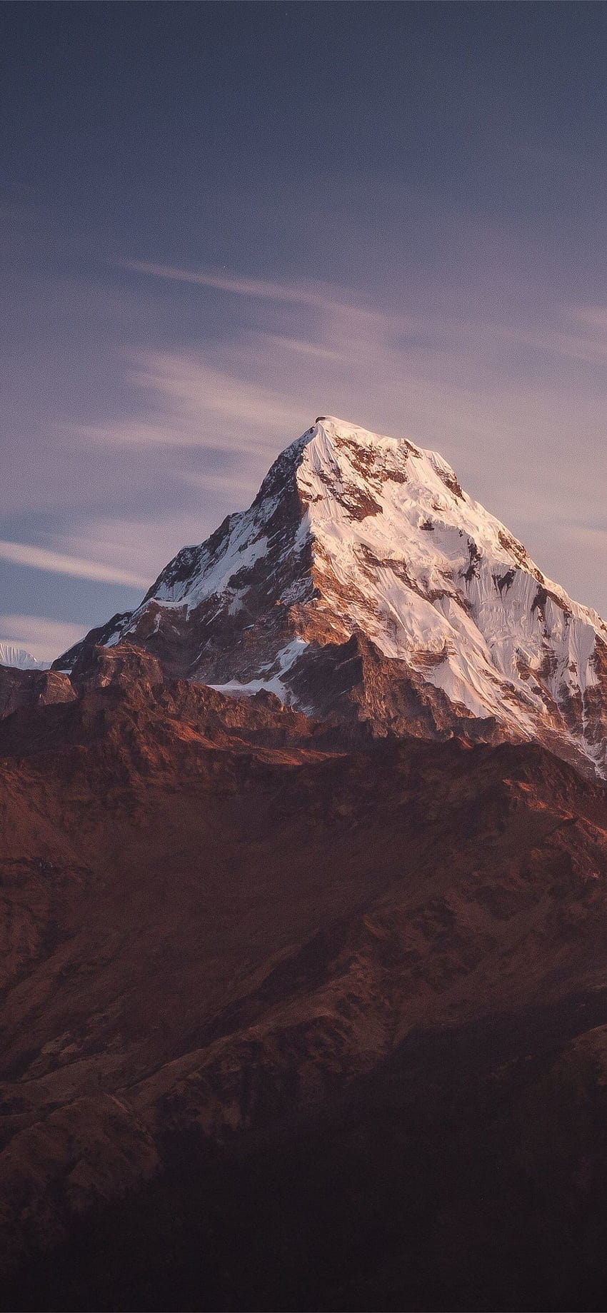 nepal mountains adorable peaks lg v30 lg g6 ima... iPhone HD phone wallpaper