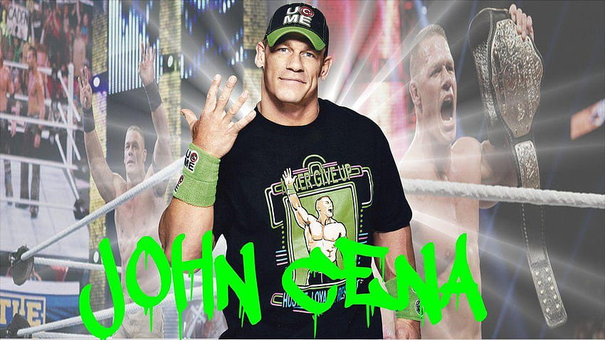 John Cena by Charteredcena4, john cena green HD wallpaper