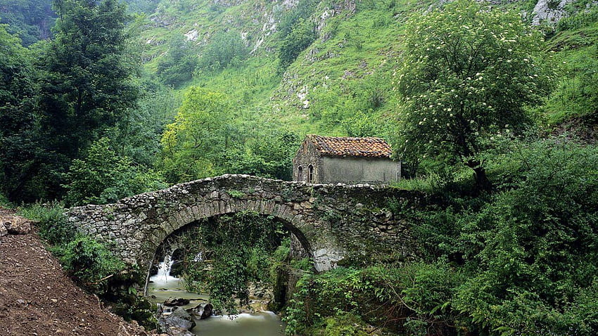 Kosovo Gazivode Lake Bridge Kosova Fullscreen ~ Bridges Fond d'écran HD