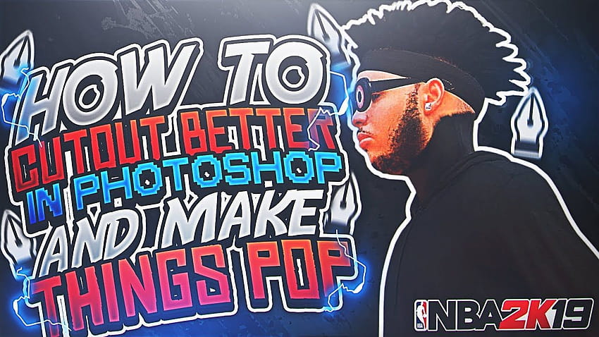How To CUT OUT YOUR NBA 18 MyPLAYER FOR THUMBNAILS/BANNERS WITH, devtakeflight HD wallpaper