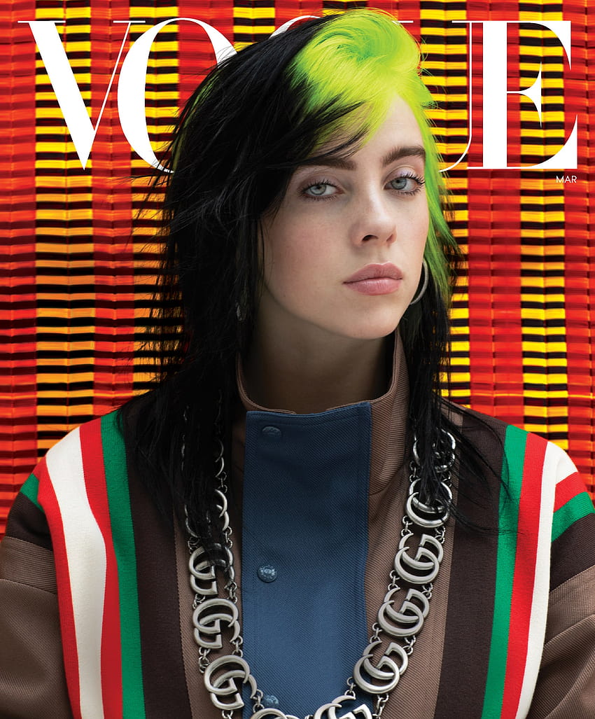 Billie Eilish의 Vogue 표지: 가수가 팝 스타덤을 재창조하는 방법 HD 전화 배경 화면